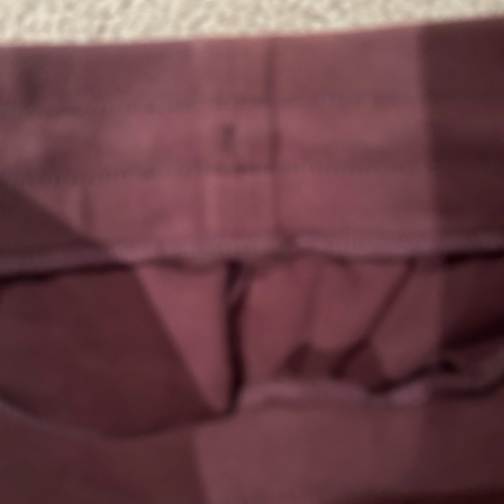Alphalete Burgundy Jogger Pants - Picture 2 of 6